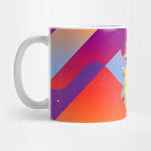 Colorful Lion Artwork Mug